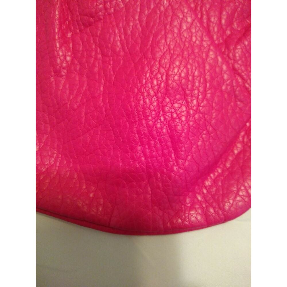Pink faux Leather Shoulder Bag Purse CROSSBODY SPRING. Fun - Picture 4 of 9